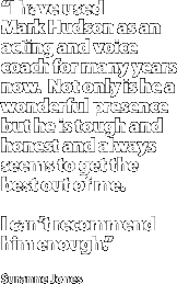 Internationally acclaimed acting school